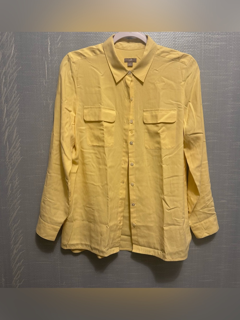 J. Jill silk button up shirt